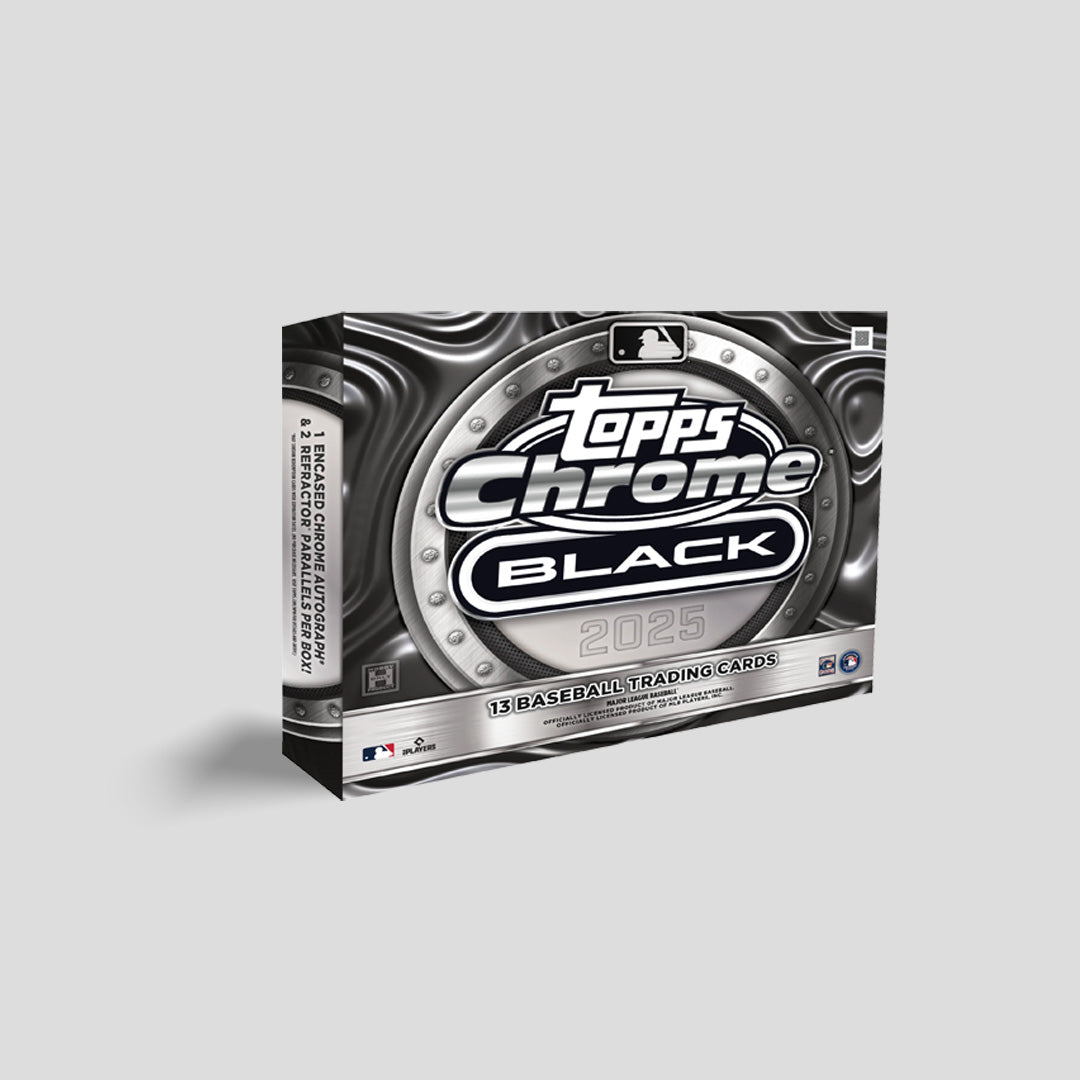 2025 Topps Chrome Black Baseball Hobby Box