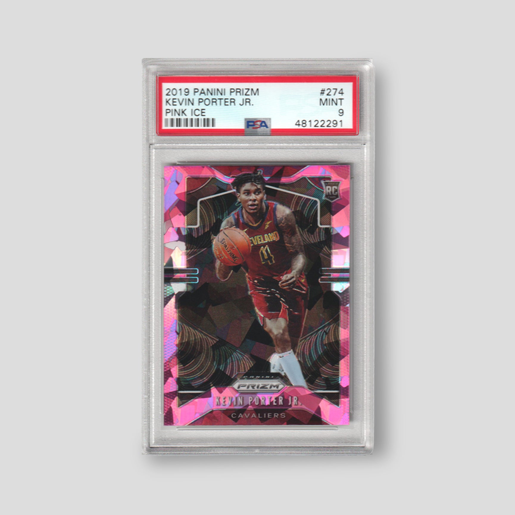 2019 Panini Prizm Pink Ice Kevin Porter Jr. PSA 9 - Q's Cards