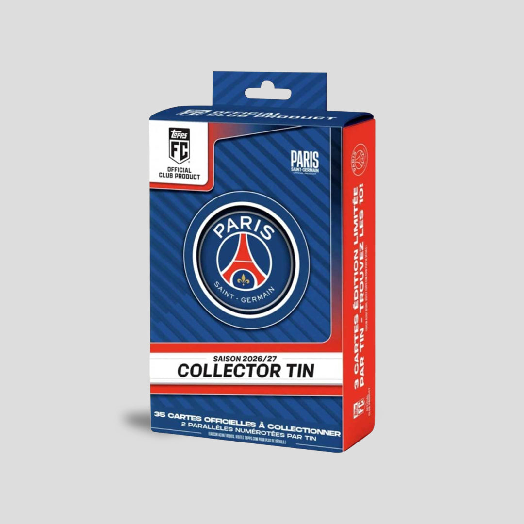 2026-27 Topps Soccer Paris Saint-Germain FC Club Collector Tin - Topps