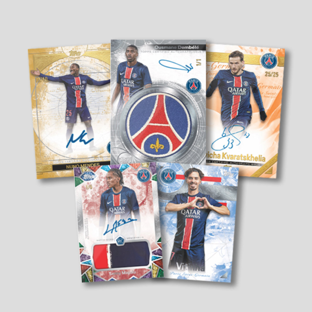2024-25	Topps Exhibition Soccer Paris Saint-Germain Hobby Box