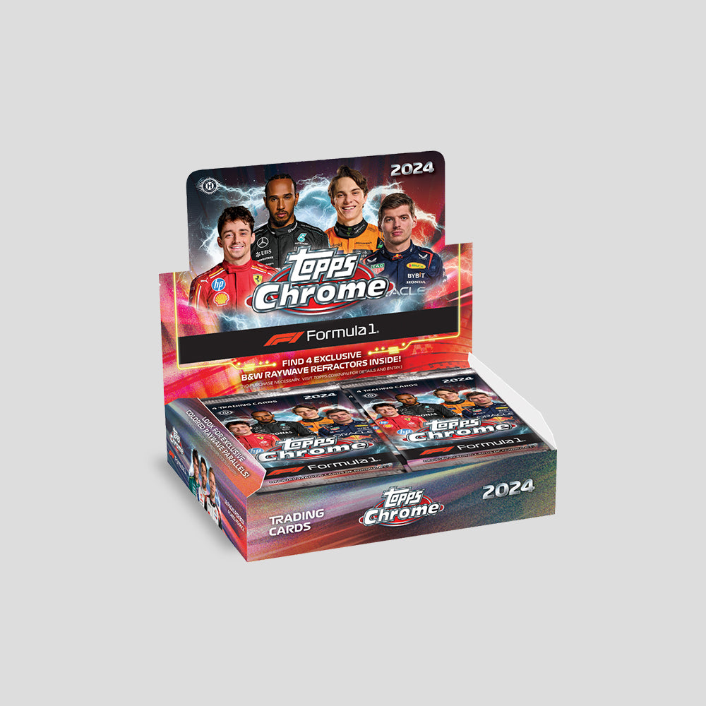 2024 Topps Chrome Formula 1 Qualifying Lap Box