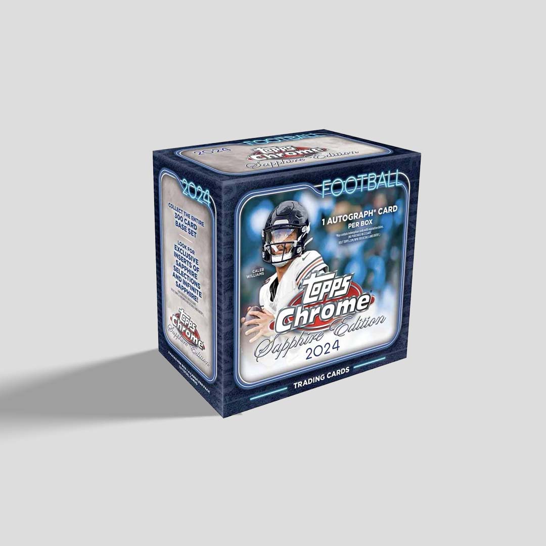 2024 Topps Sapphire Chrome Football Hobby Box