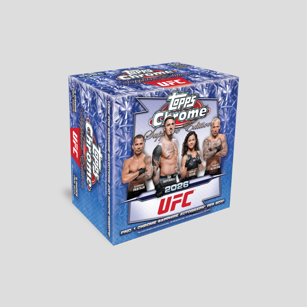 2026 Topps Chrome Sapphire UFC Hobby Box