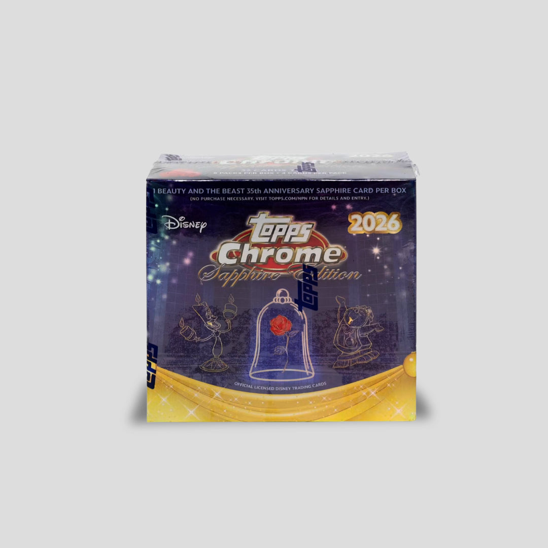 2026 Topps Disney Chrome Sapphire Hobby Box - Q's Cards