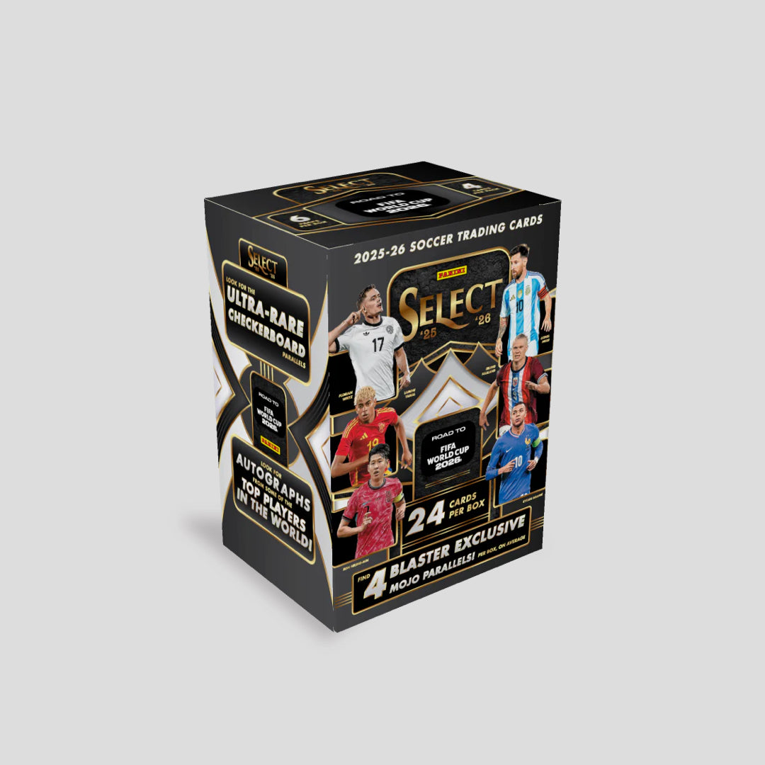 2025-26 Panini Select Road to FIFA World Cup 2026 Blaster Box - Q's Cards