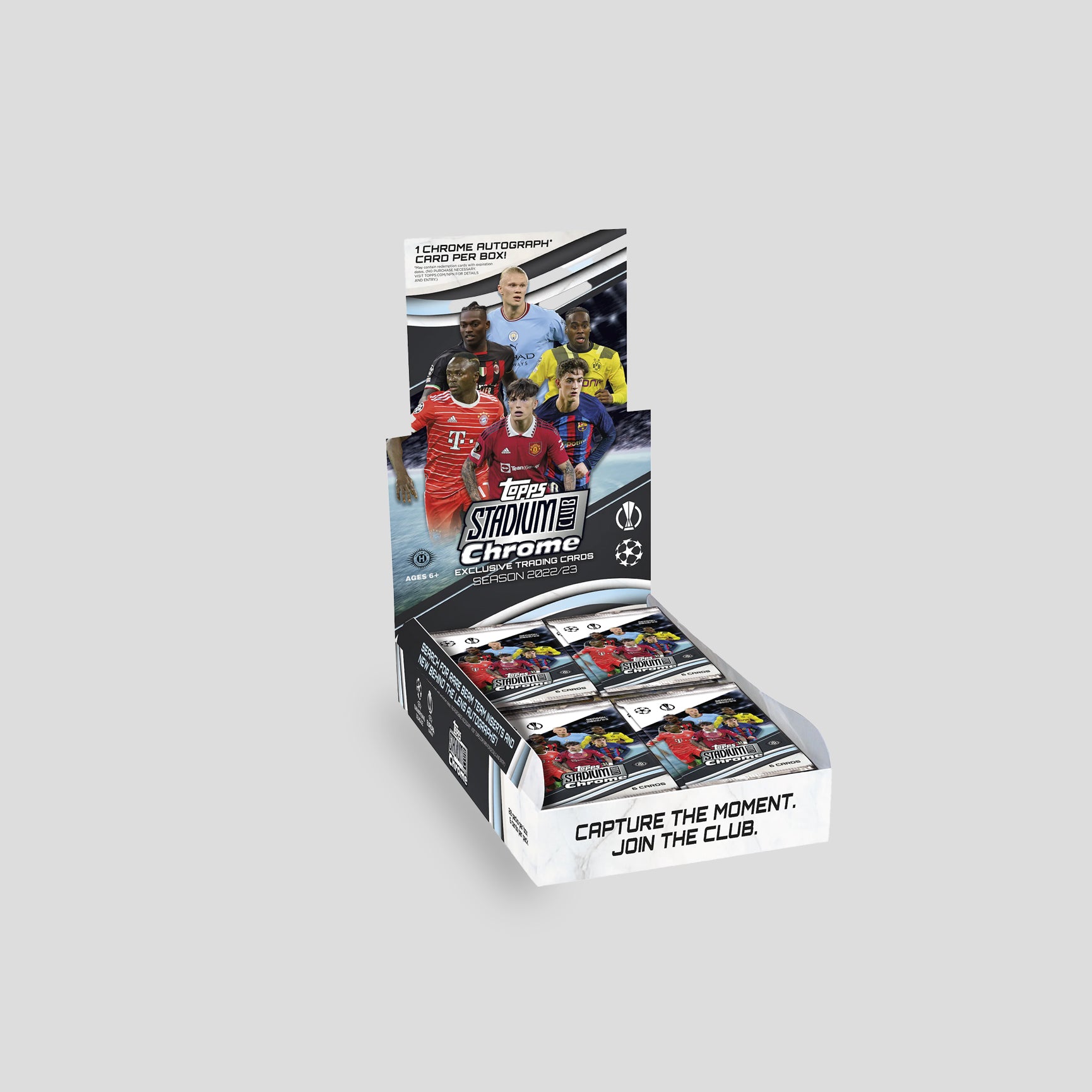 2022-23 Topps Stadium Club Chrome Soccer Hobby Box