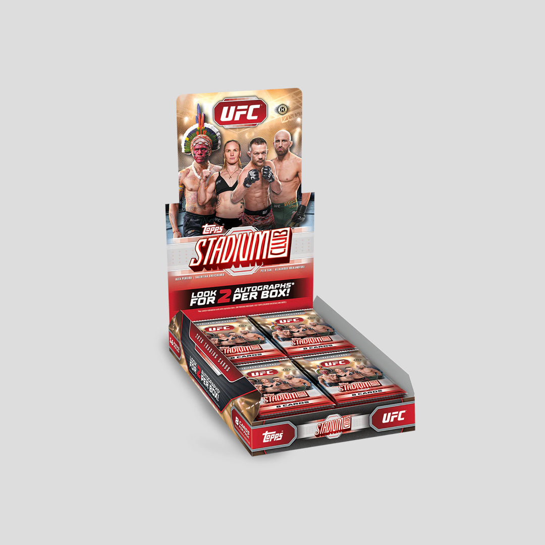 2026 Topps UFC Stadium Club Hobby Box Box - Q's Cards