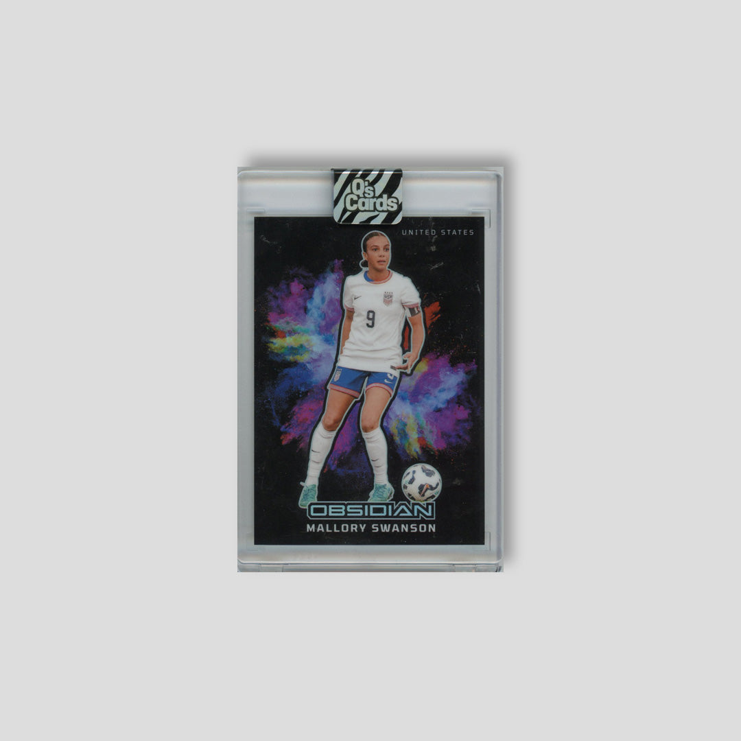 2024-25 Panini Obsidian Mallory Swanson Colorblast #9 - Q's Cards