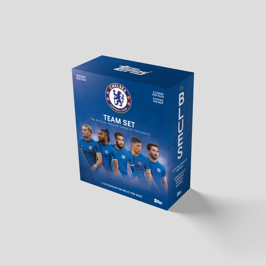 2023-24 Topps Soccer Chelsea Team Set Box