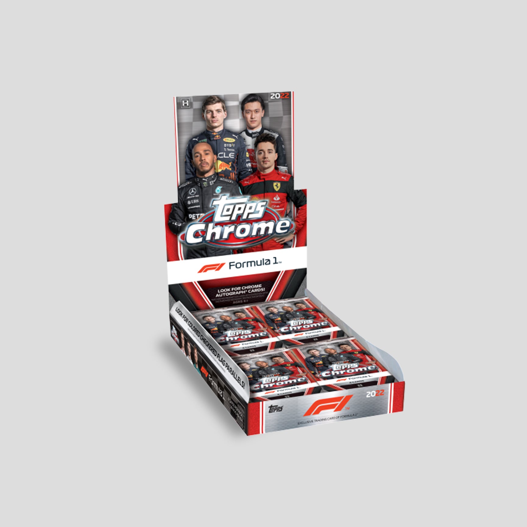 2022 Topps Formula 1 Chrome Hobby Lite Box