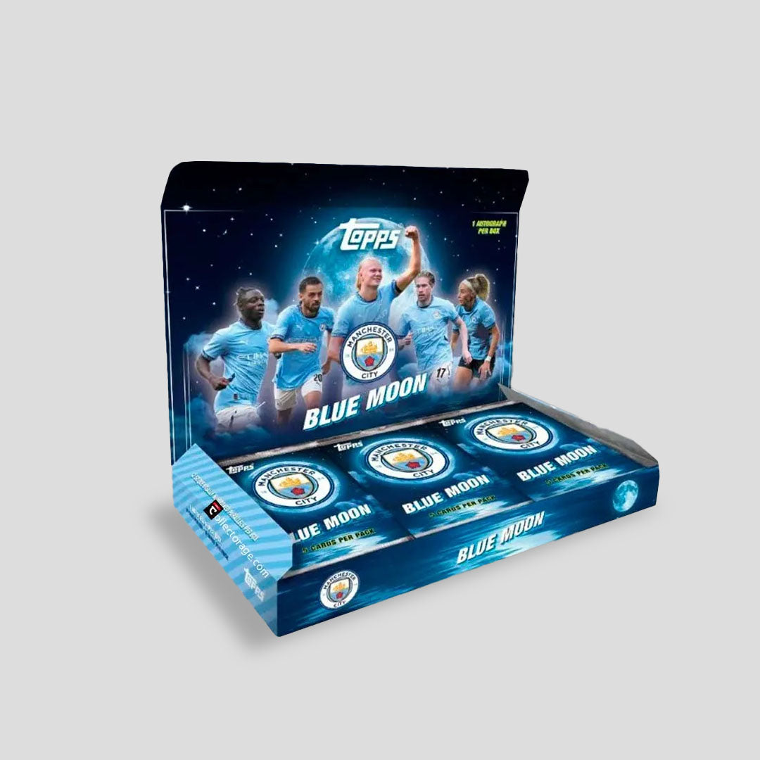 2023-24 Topps Blue Moon Manchester City Hobby Box