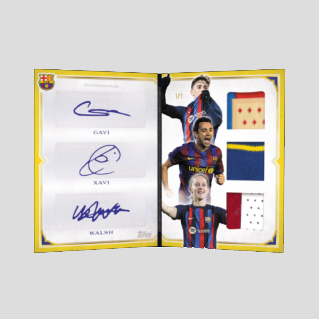 2024-25 Topps Soccer 125 Years Anniversary FC Barcelona Hobby Box