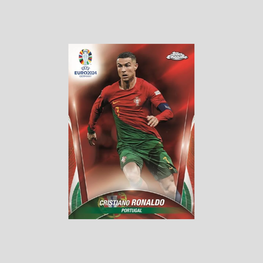 2023-24 Topps Chrome UEFA Euro Soccer Hobby Box