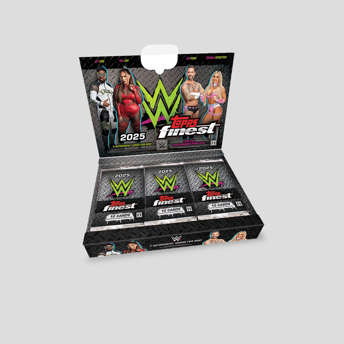 2025 Topps Finest WWE Hobby Box