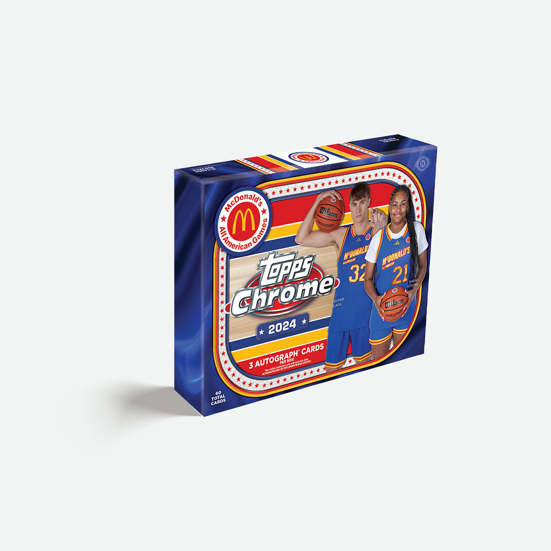 2024 Topps Mcdonalds All-American Chrome Basketball Hobby Box