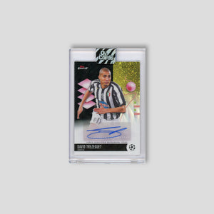 2025-26 Topps Finest UCC David Trezeguet Black Auto /10 #BA-DT