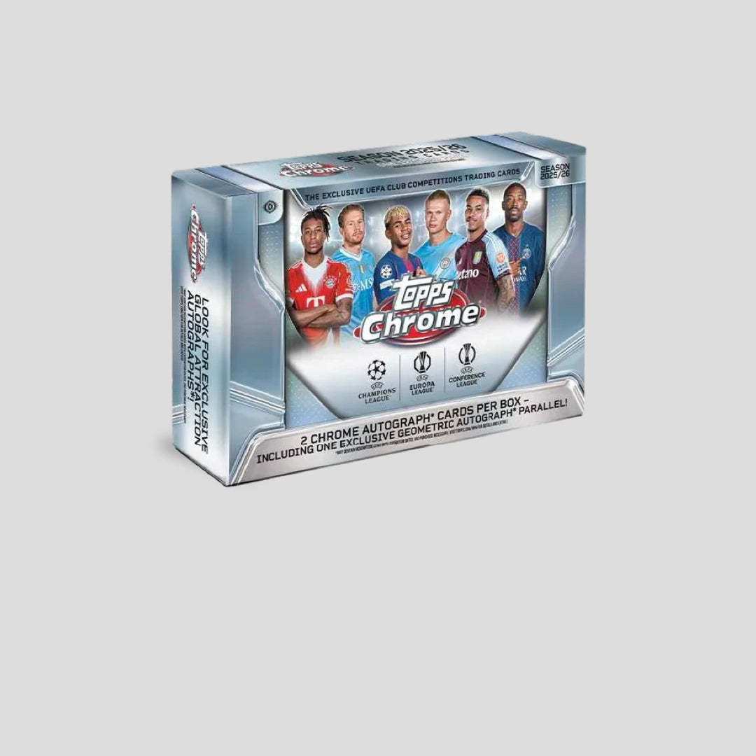 2025-26 Topps Soccer Chrome UCC UEFA Club Competitions Breakers Delight Box - Q's Cards