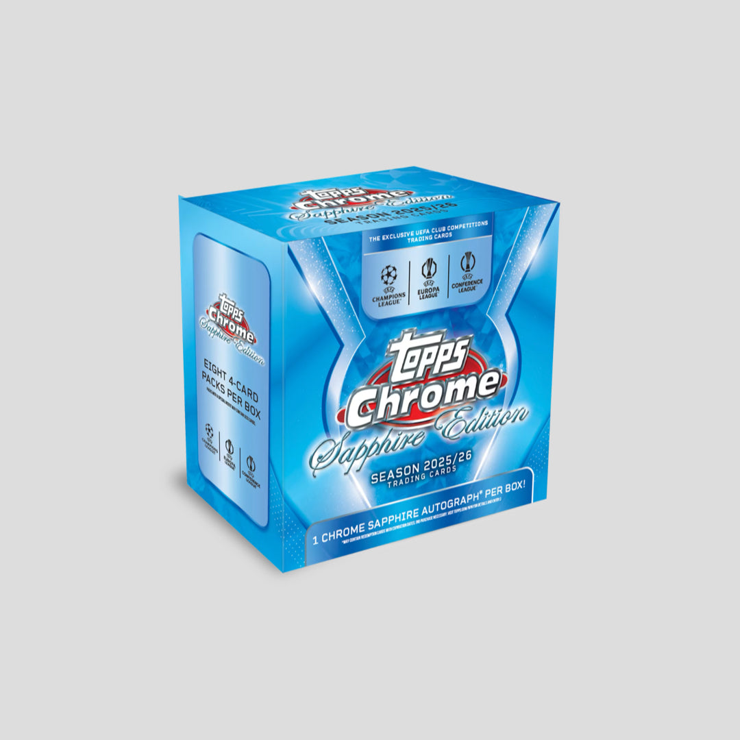 2025-26 Topps Chrome Sapphire UCC Soccer Hobby Box