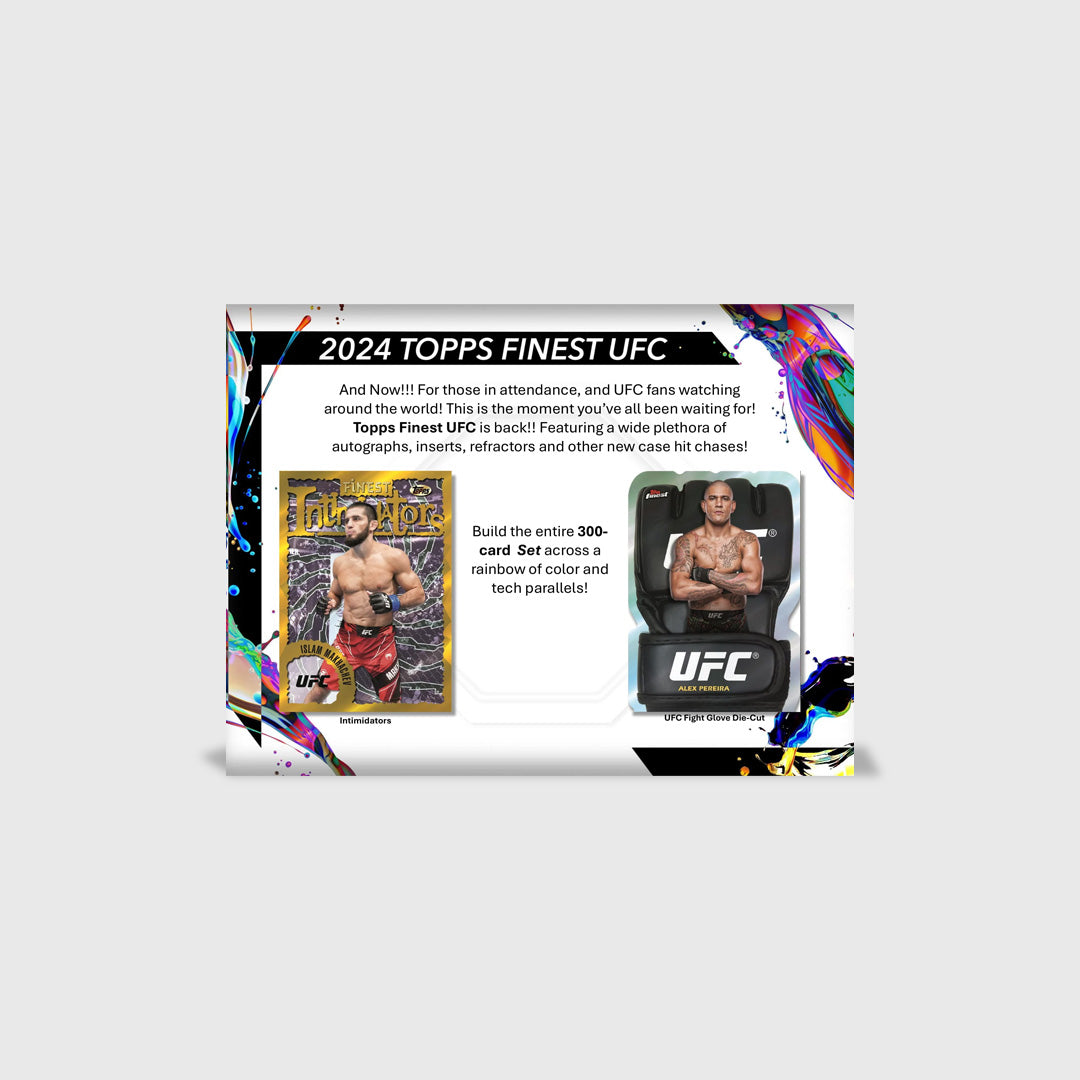 2024 Topps Finest UFC Hobby Box