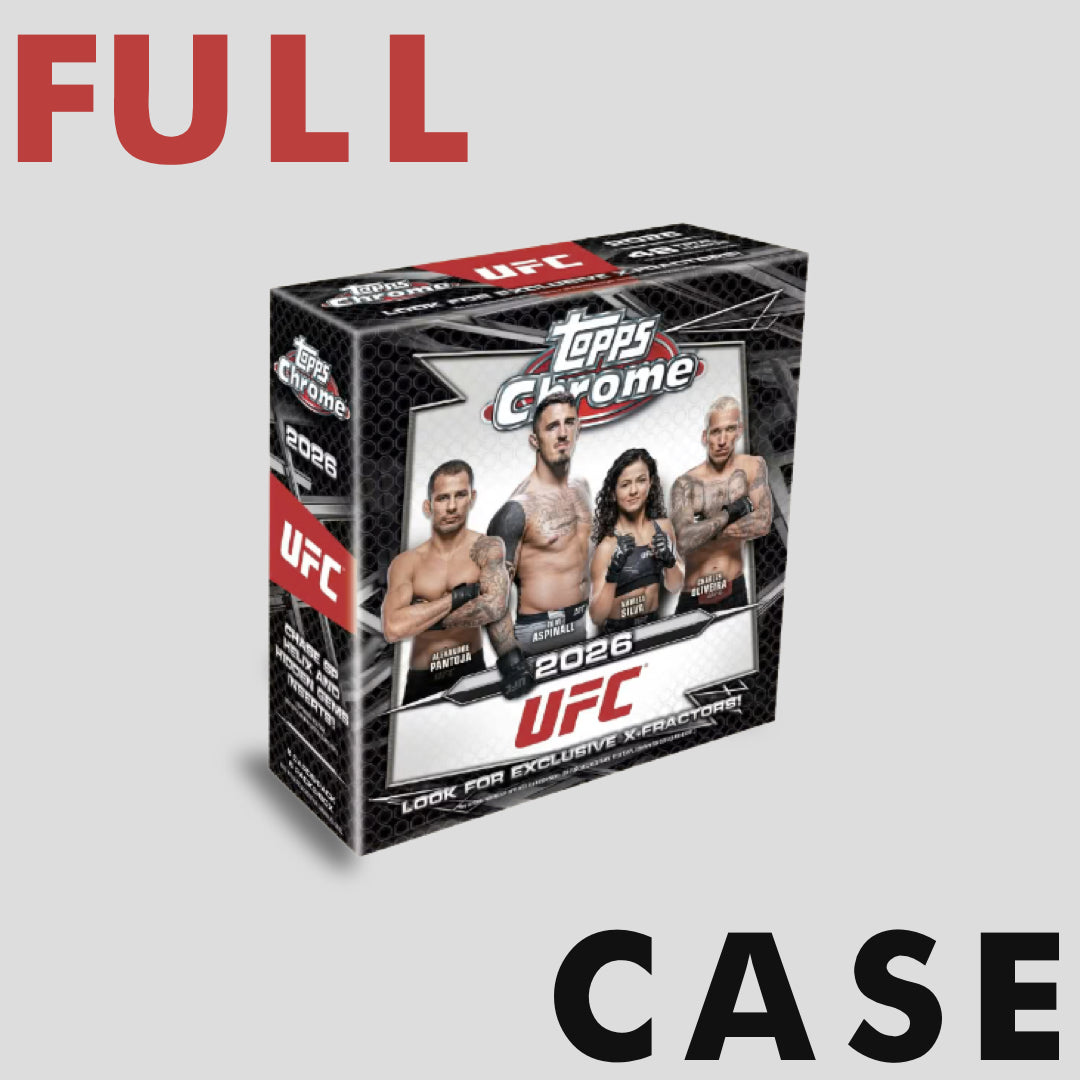 2026 Topps Chrome UFC Mega Box Case (20 boxes) - Q's Cards