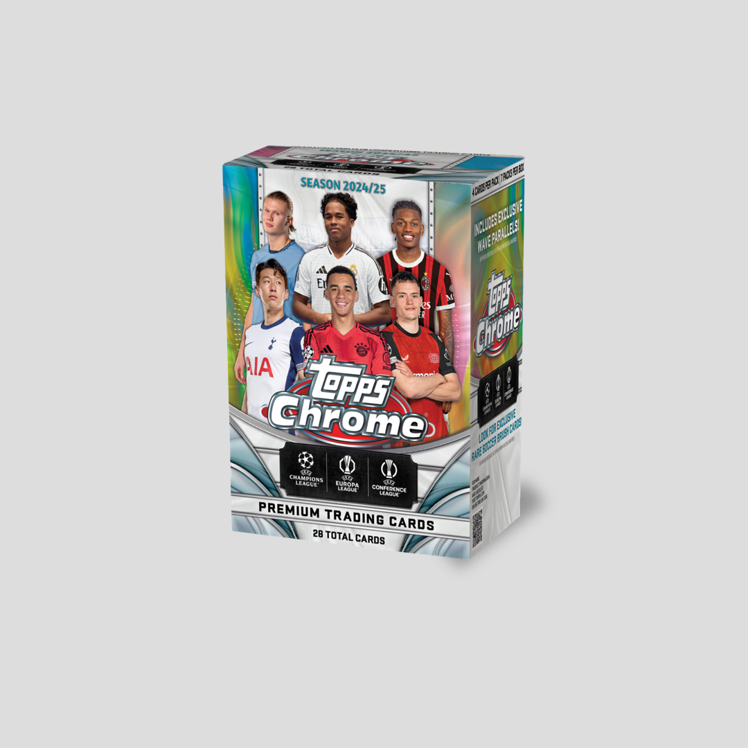 2024-25 Topps Soccer Chrome UCC UEFA Club Competitions Value Box