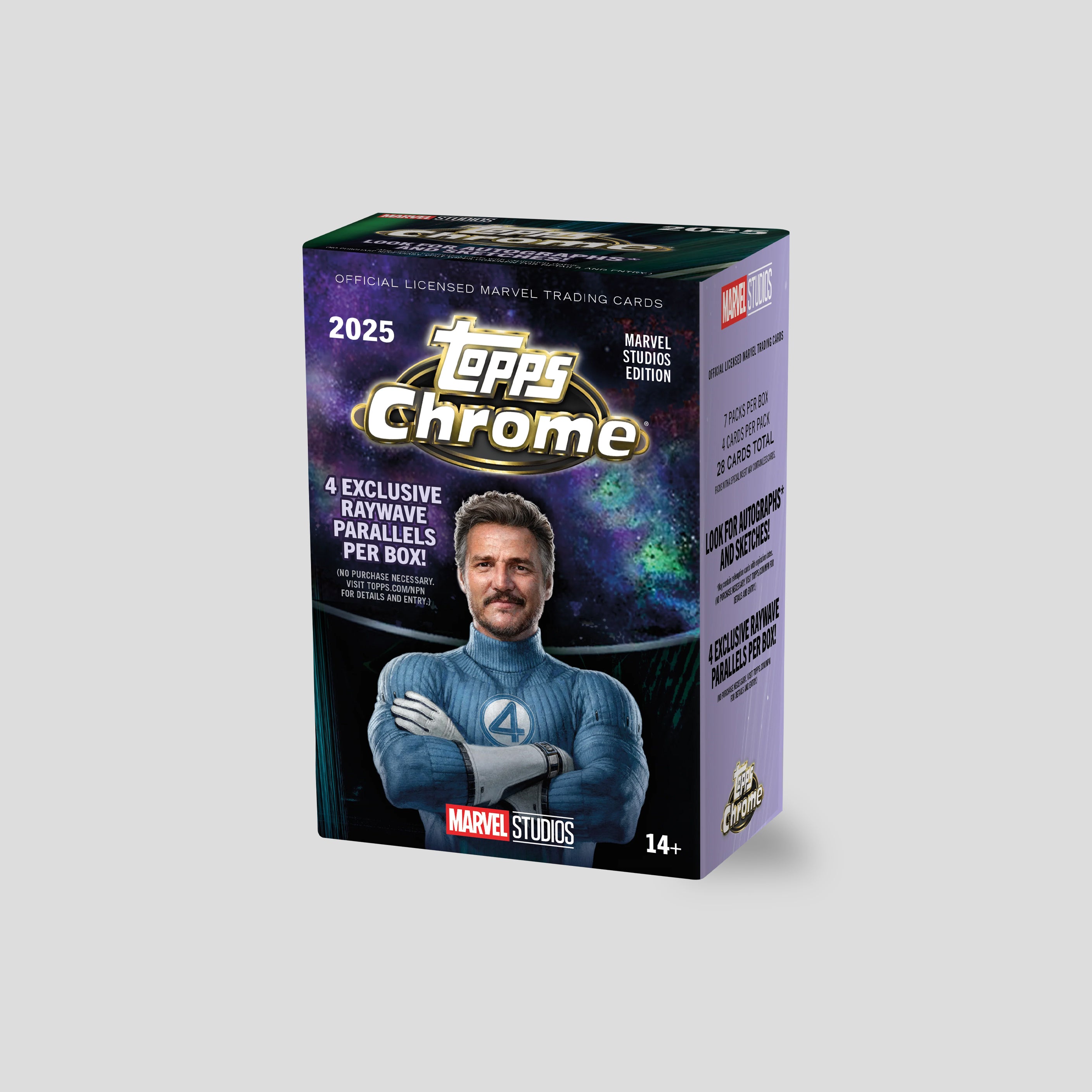 2025 Topps Chrome Marvel Studios Value Box