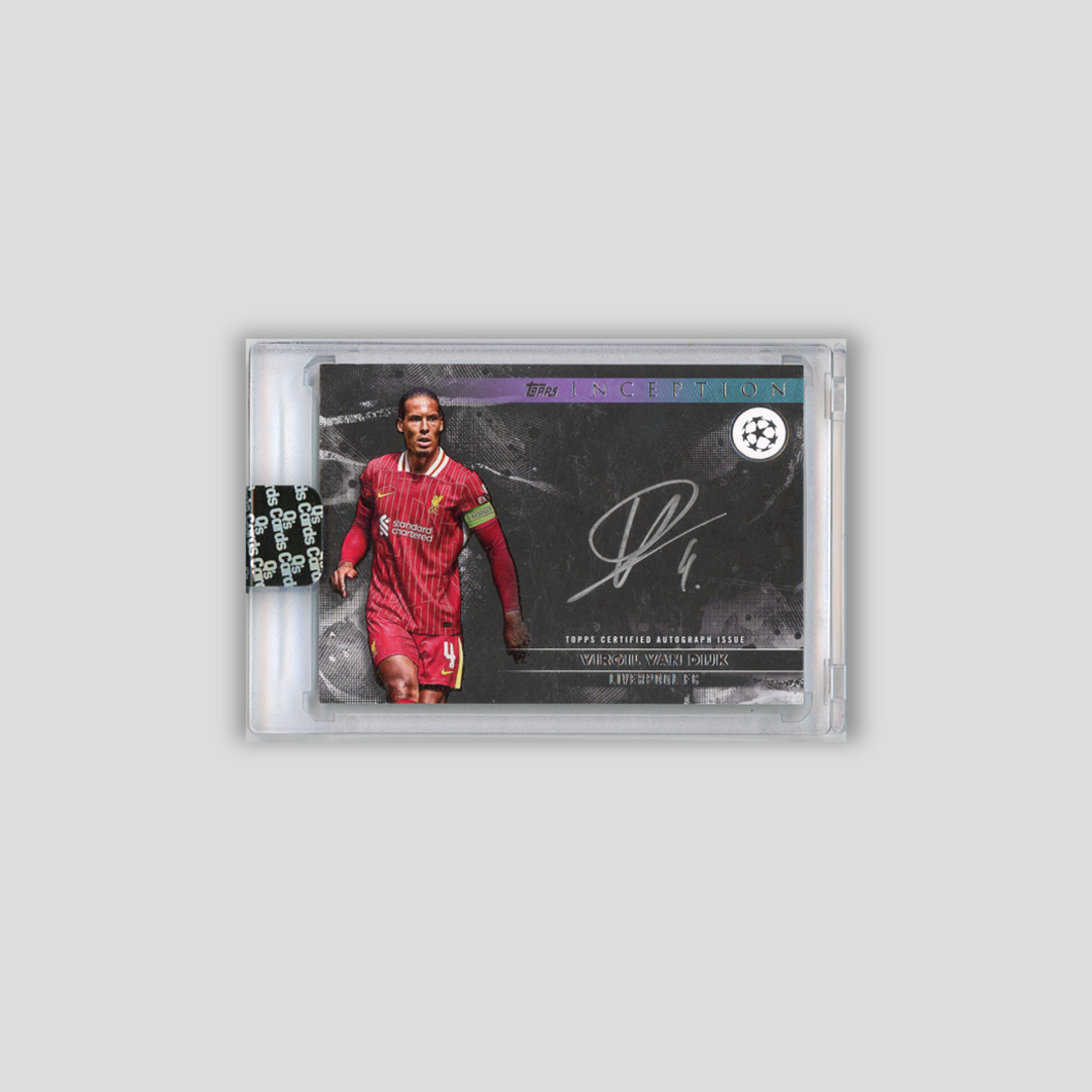 2024-25 Topps Inception UCC Virgil Van Dijk Silver Signings #SSAV-VV - CDP