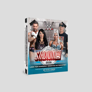 2026 Topps Stadium Club WWE Wrestling Mega Box