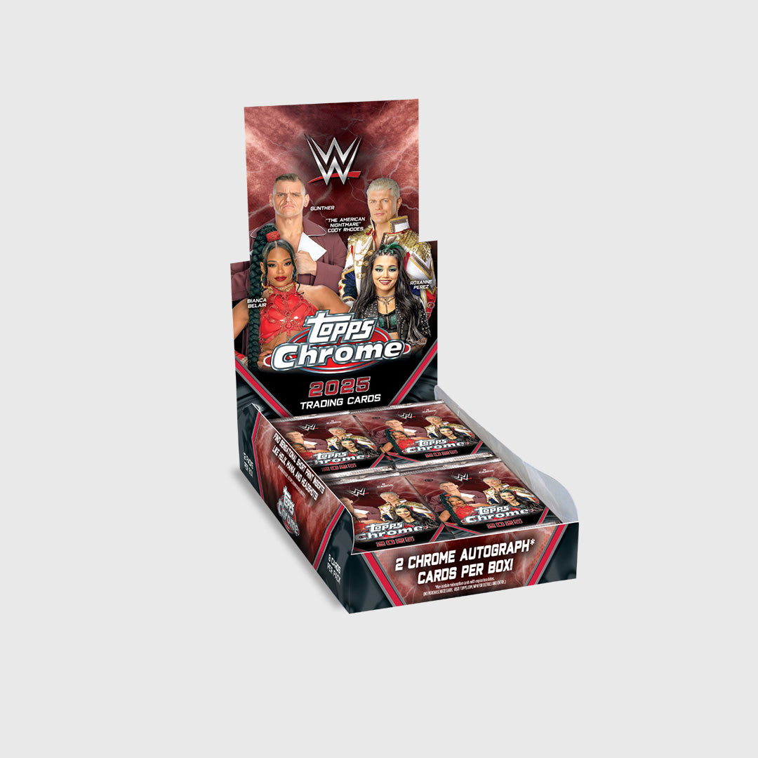 2025 Topps WWE Chrome Hobby Box