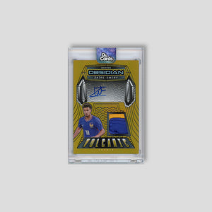 2024-25 Panini Obsidian Warren Zaïre-Emery Gold Auto Relic /10 #